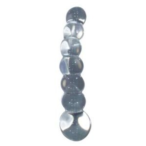 ULTRA BEADED CRYSTAL GLASS DILDO GD-008